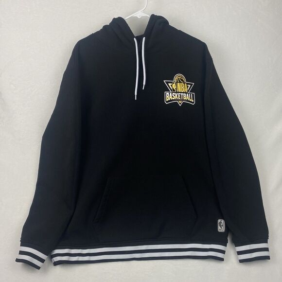 NBA Graphic Sweater Adult Extra Large Black Hoodie Sweatshirt Pullover - Picture 2 of 10
